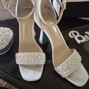 Betsey Johnson Dani Bridal Heels